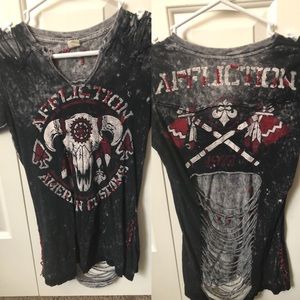 Affliction top